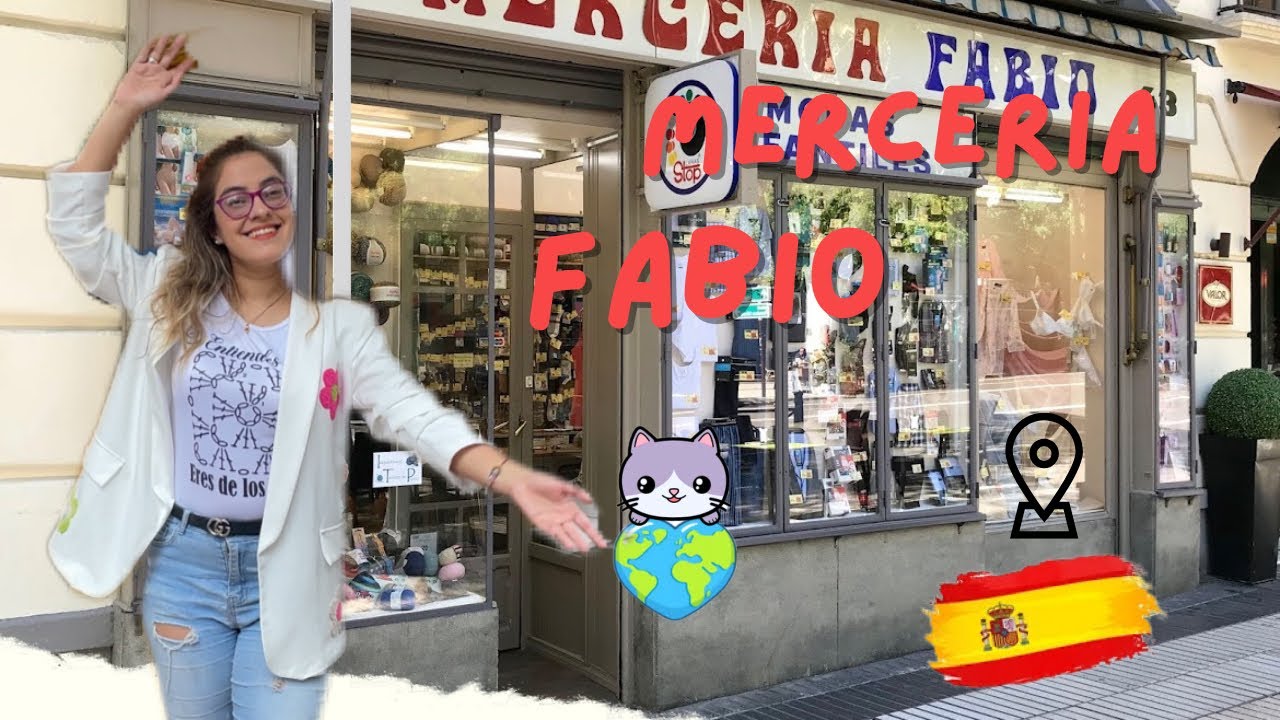 Capítulo V| Merceria Fabio 🔥 Clases de tejido 😱Madrid España 🇪🇸