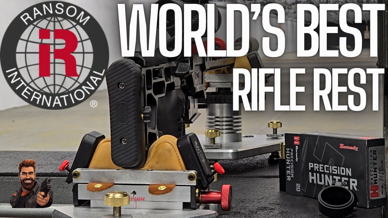 World's Most ADVANCED & STABLE Rifle Rest (Ransom International)