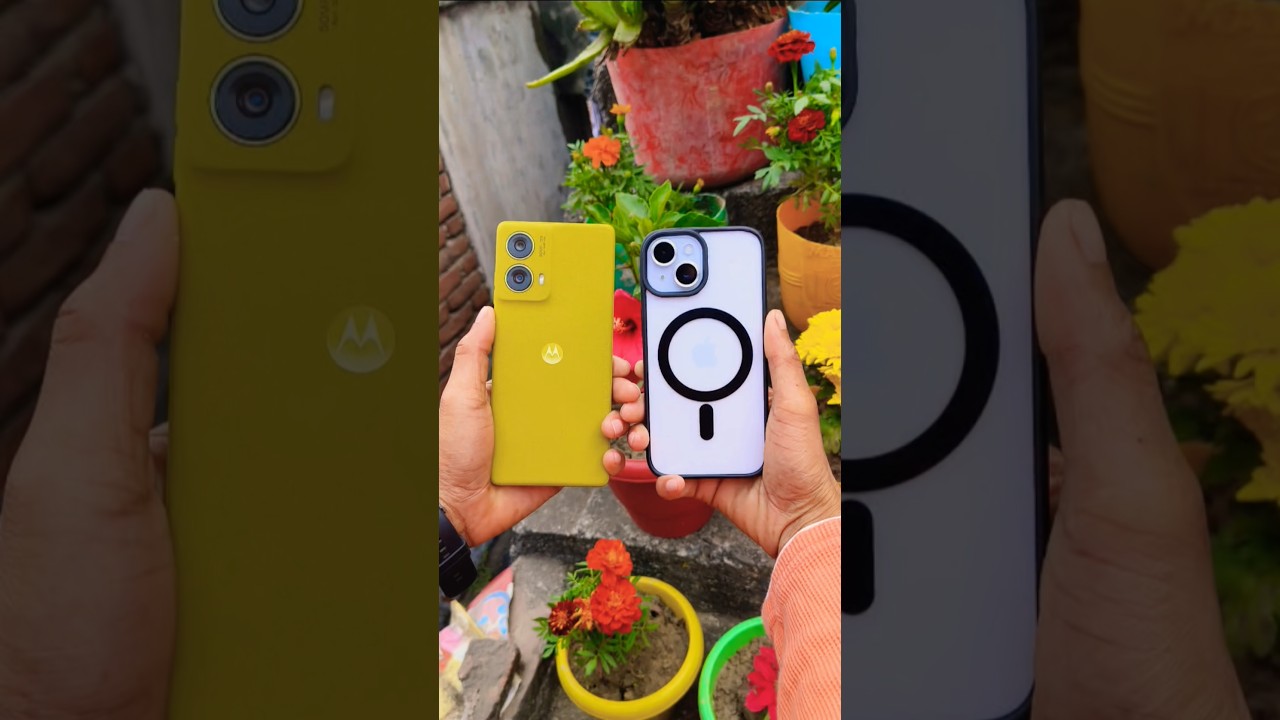 Motorola G85 5G🆚iPhone 15⚡Camera Test📸