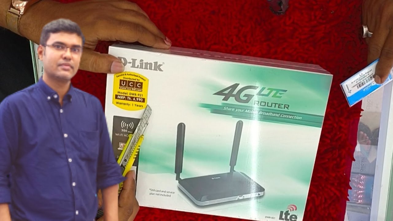 D Link 921 4g LTE Modem Mobile Sim Router Network Setting And Configuration