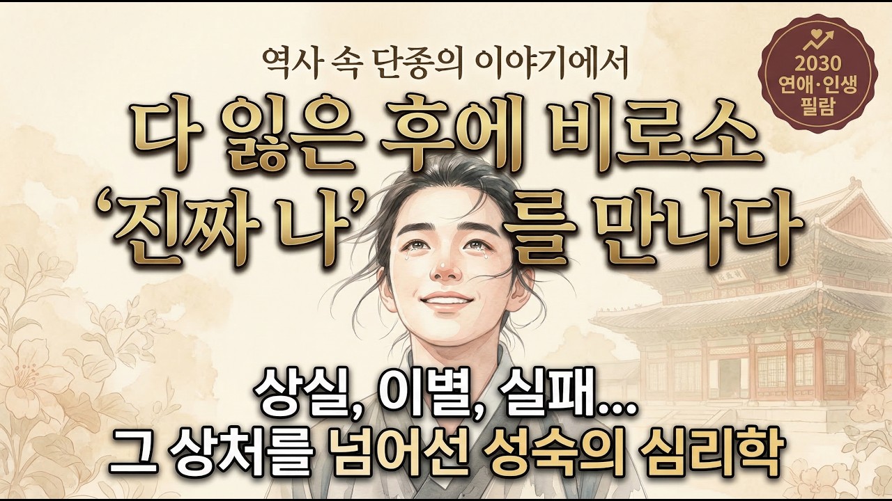 '왕과 사는 남자' 인생 바닥쳤을 때 멘탈 관리하는 법: 조선 왕 단종의 심리 분석 #심리학 #단종 #왕사남 #동기부여 #왕과사는남자  #자존감 #인간마음사전