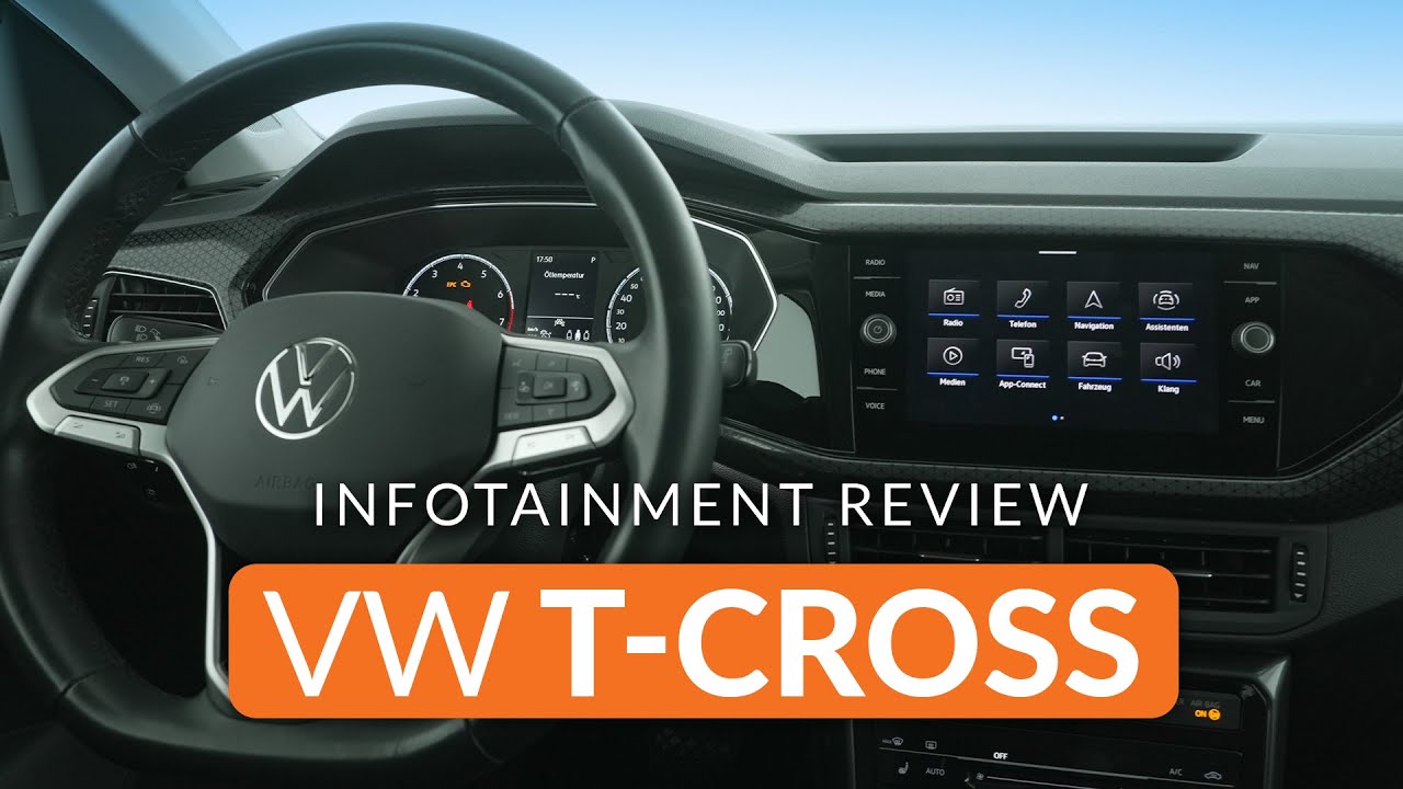 VW T-Cross Infotainment System REVIEW | TEST 🖥️