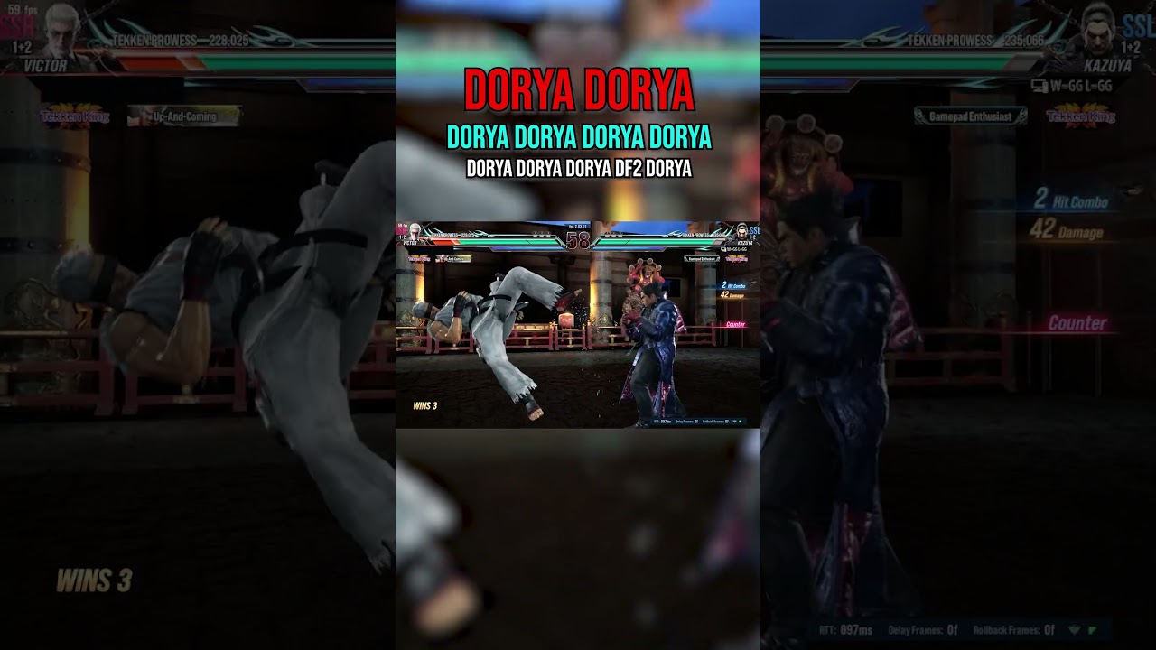 DORYA - DORYA - DORYA - DORYA #tekken8 #tekken #kazuya #mishima #kazuyamishima #tk8 #tk #gaming