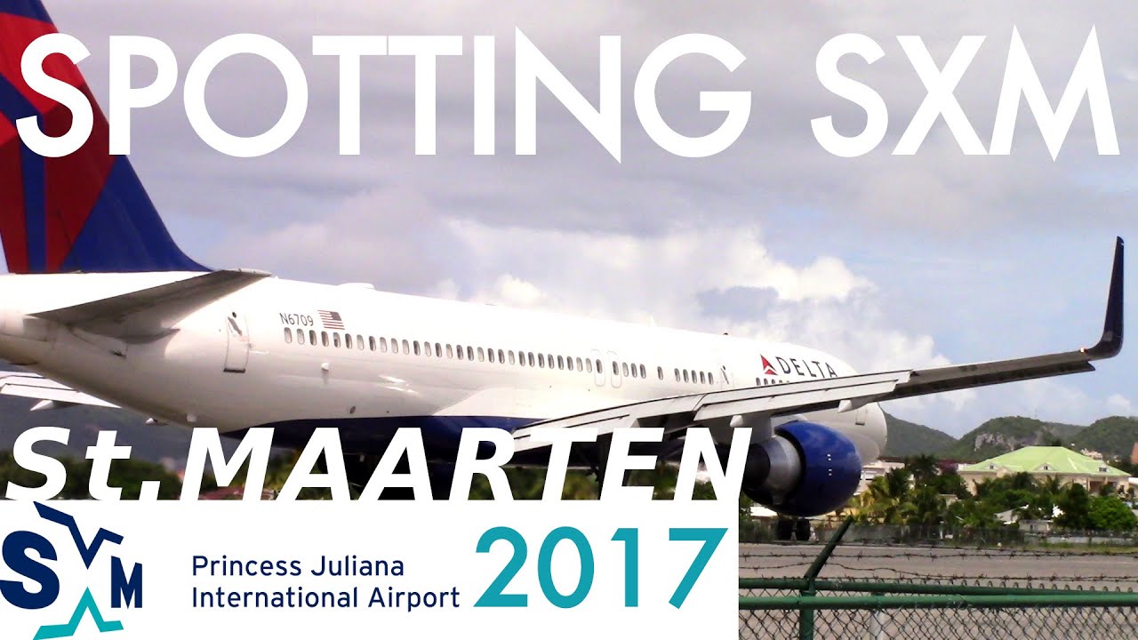 Plane spotting SXM/TNCM Princess Juliana Airport St Maarten #2