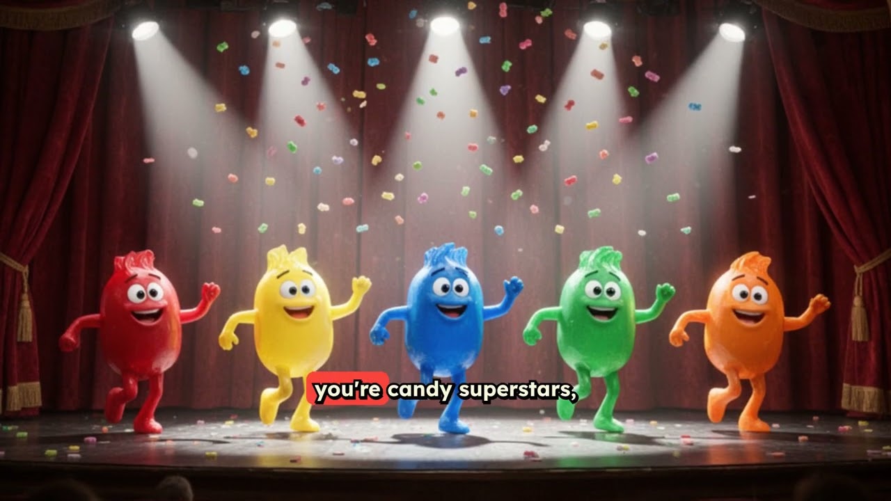 M&M's Rainbow Candy Song