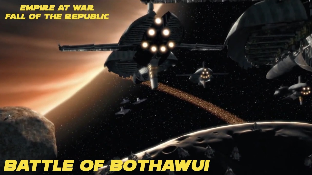 Battle of Bothawui (Venators VS Munificents)  - Star Wars Empire at War: Fall of the Republic