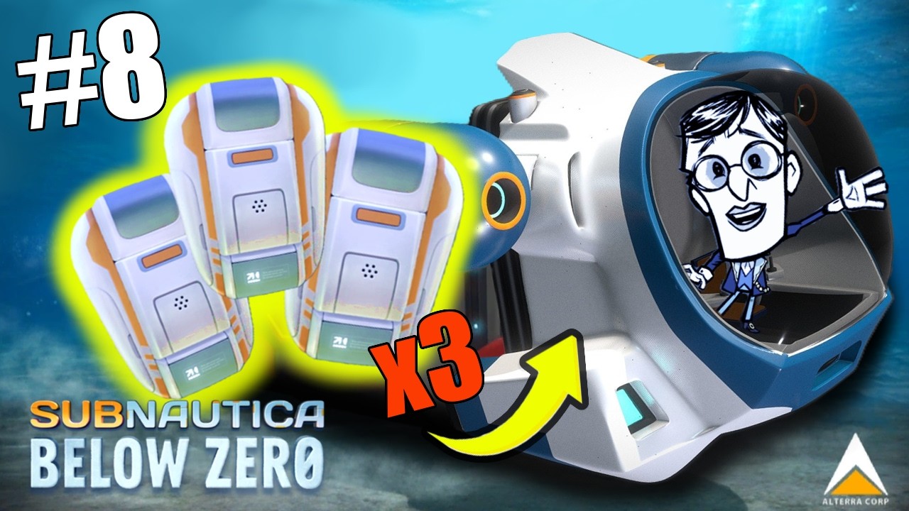 NOWA META W SUBNAUTICE - SEATRUCK Z 3 FABRYKATORAMI! – Subnautica Below Zero #8