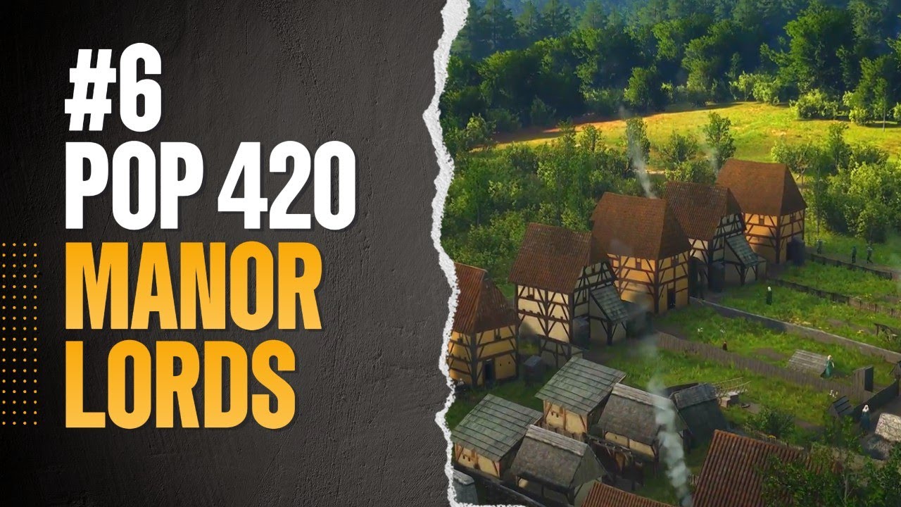 How I added 100 pop without building new burgage plots #manorlords