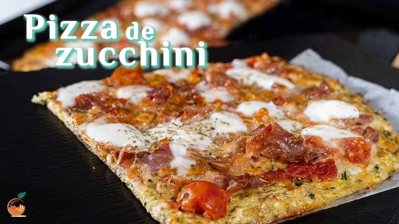 Pizza de Zucchini! || Sin gluten ni lactosa 💚
