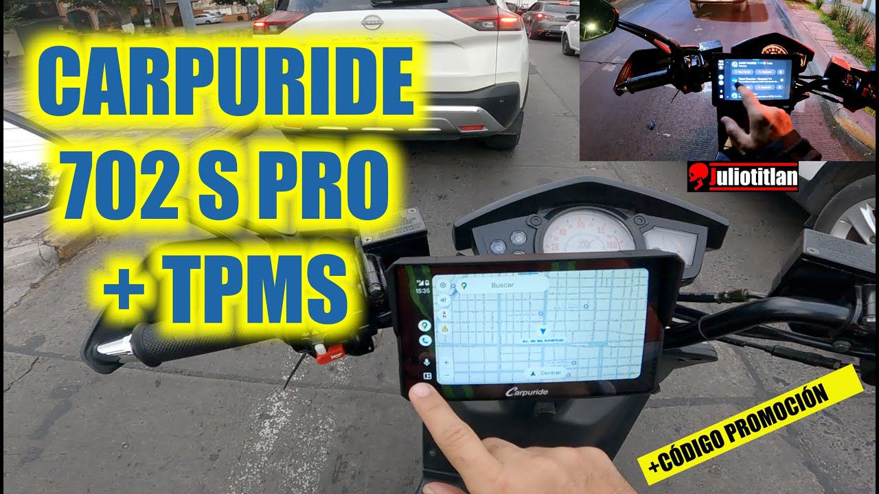 CARPURIDE 702S PRO TPMS CARPLAY, PARA  ANDORID AUTO Y APPLE CARPLAY JULIOTITLAN