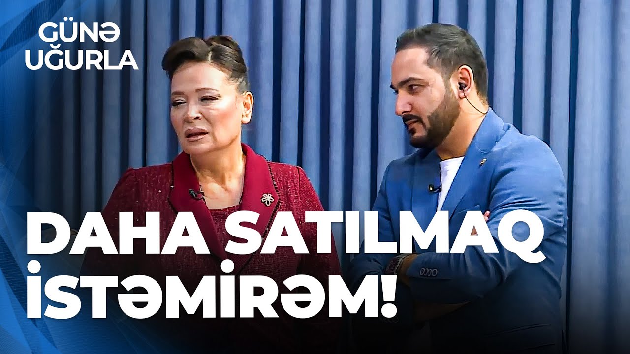 Günə Uğurla -Mehriban Xanlarova qızını gördüyünə sevinmədi -Qonaqların xətrinə verilişi tərk etmədim
