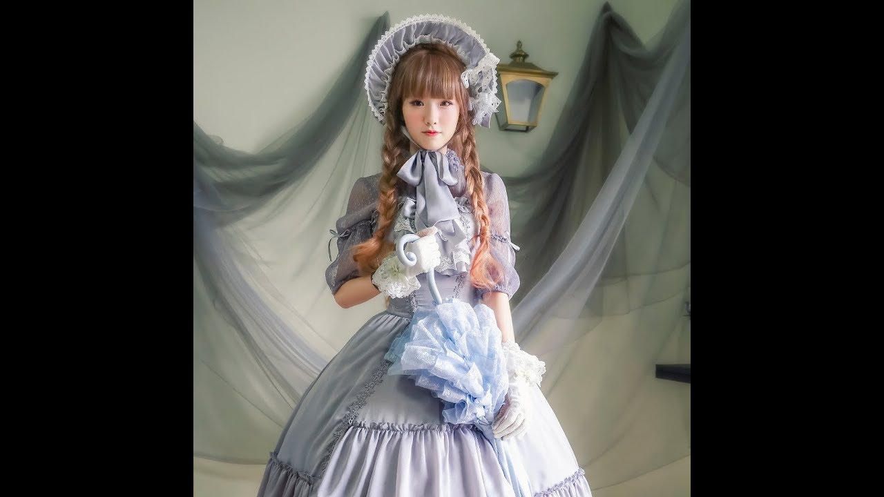Vintage Corset Dress Strapless A Line Dress Corsage Cravat Set