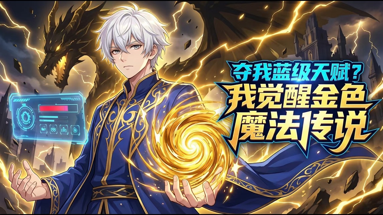 🔥【完结】【Eng Sub】《奪我藍級天賦？我覺醒金色魔法傳說》七歲覺醒藍級天賦被重生妹妹奪走，絕望中激活返利系統獲金色天賦逆襲！#逆袭 #玄幻 #动漫 #热血