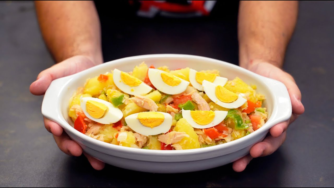 ENSALADA CAMPERA ¡Perfecta contra el calor! Cómela fresca o templada