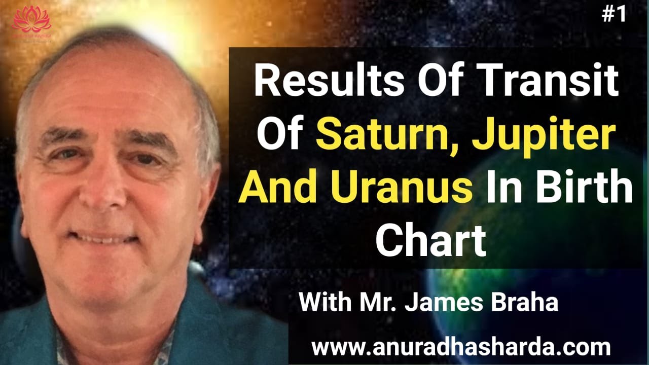 Transits of Saturn, Jupiter and Uranus in birth chart with James Braha  Part 1 | Transit Saturn