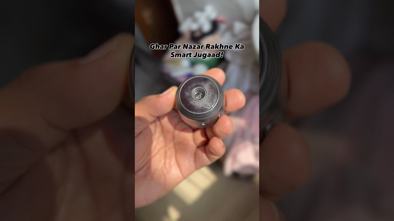 Mini WiFi Security Camera 1080P HD with Night Vision #gadgets #youtubeindia