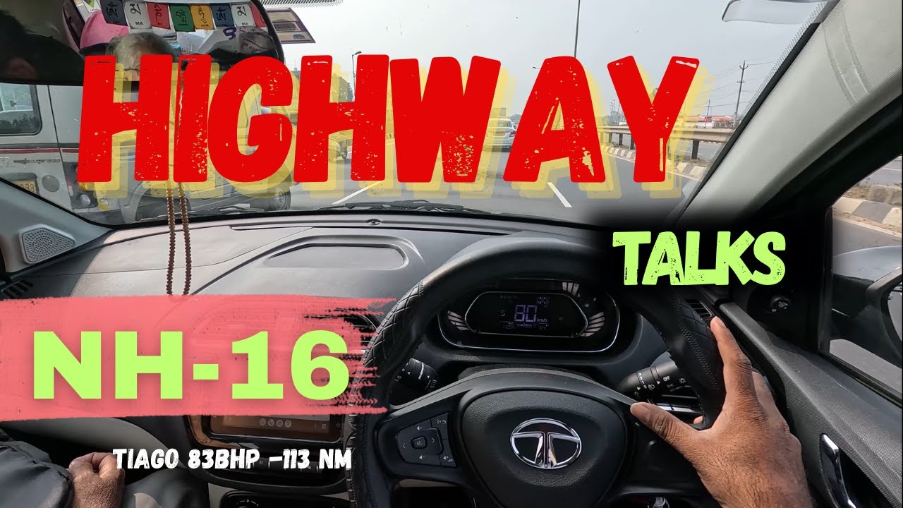 NH16 Vijayawada &rarr; Chennai | Family Road Trip POV @ 104 km/h |4k| Tiago