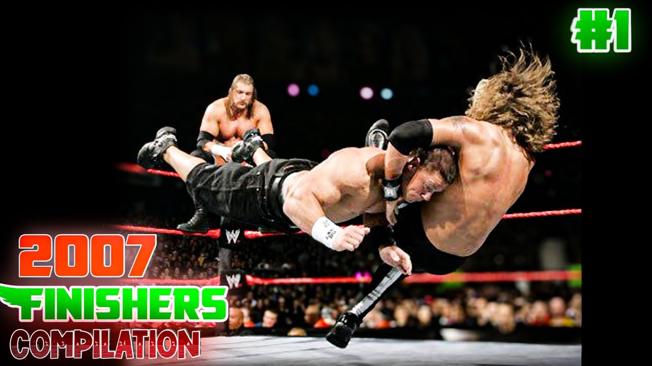 Every Single WWE Finisher from 2007 P1 | Week by Week!