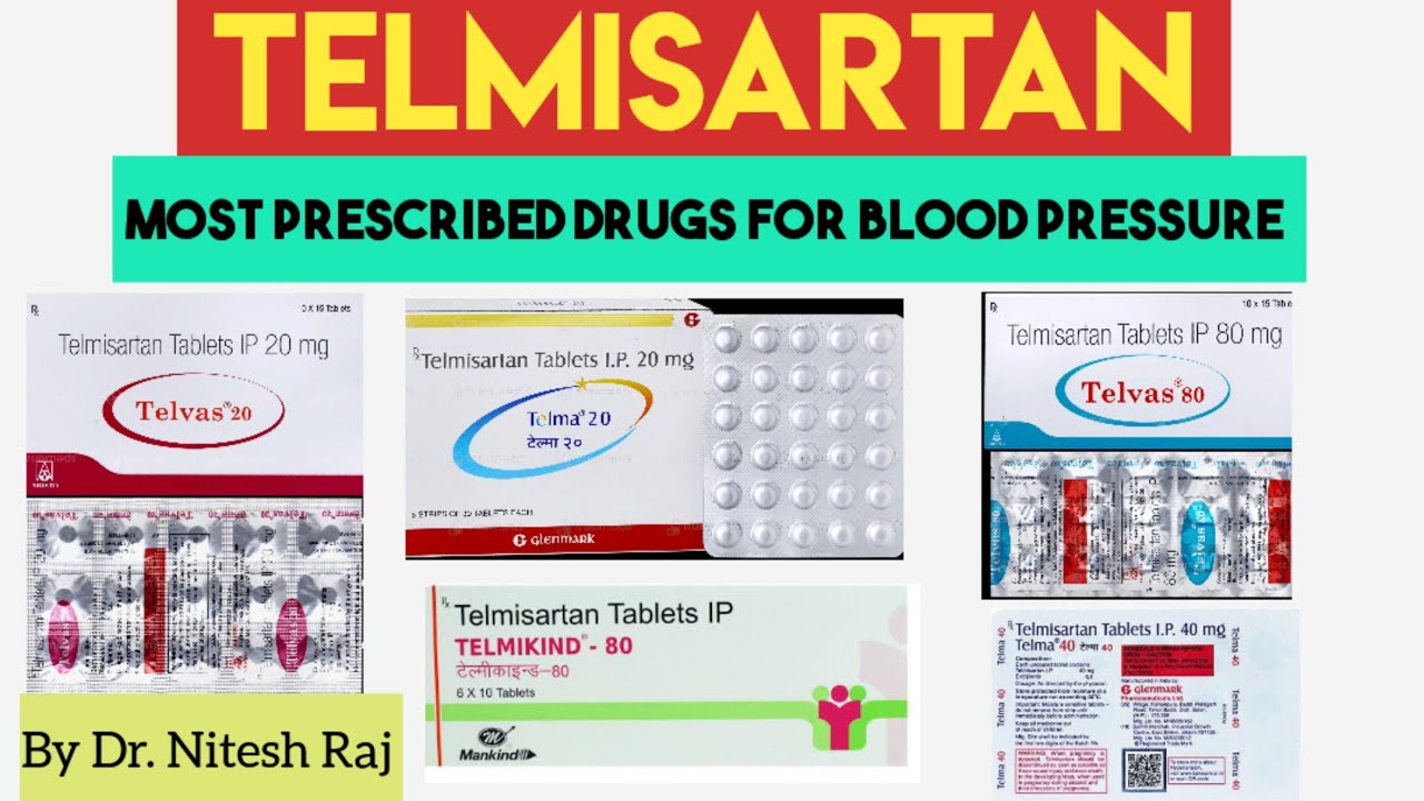 TELMISARTAN (Telma, Telvas, Telmikind) Most effective medicine for Blood Pressure In Hindi