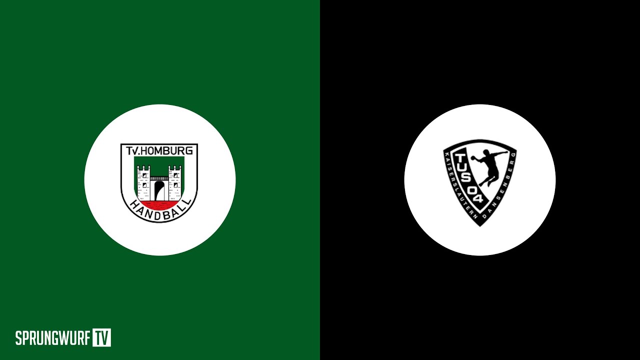 [LIVE] 18.30 Uhr: TV Homburg vs. TuS KL-Dansenberg | Regionalliga Südwest - Männer | 2024-2025