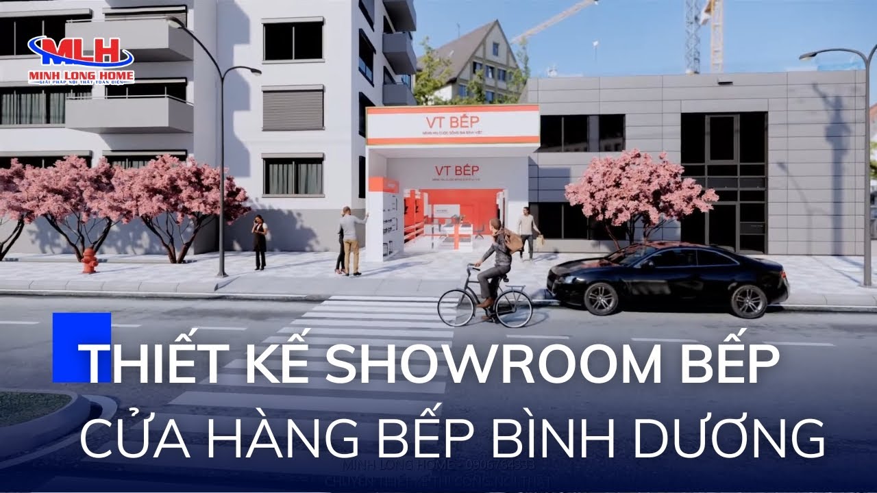 Thiết kế Showroom VT - Bếp  B&igrave;nh Dương