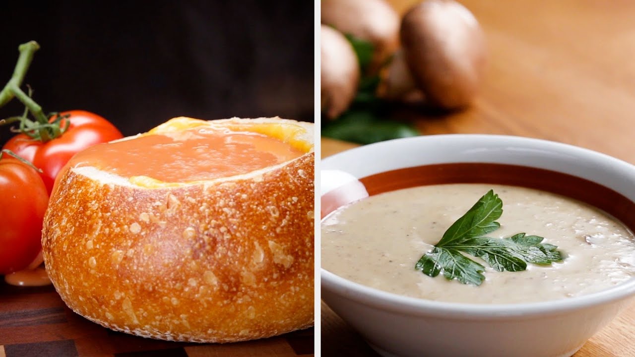 6 Soups to Warm You Up! • Tasty Recipes
