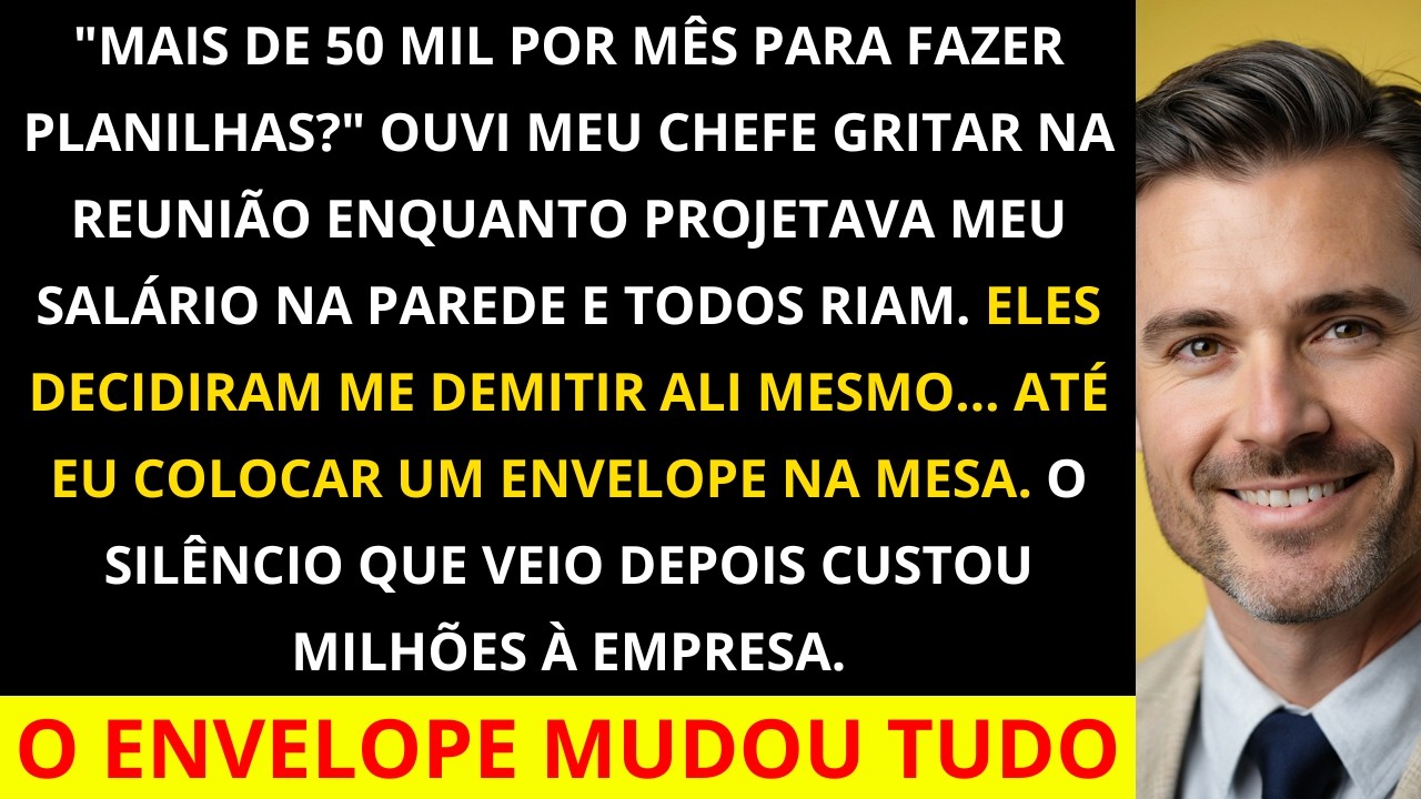 O novo vice-presidente zombou do meu salário e quis eliminar meu cargo. Isso lhe custou 400 milhões