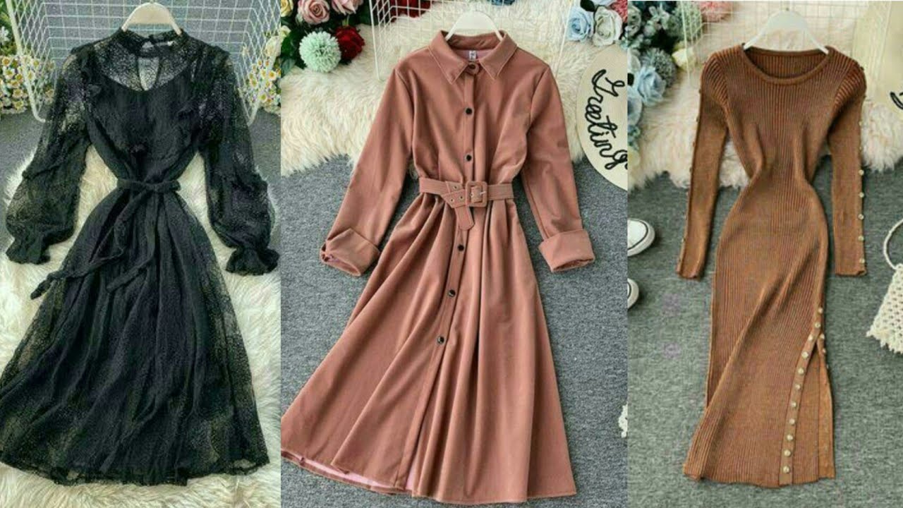 Modèle robes et vêtements d'hiver👗☔❄⛄☁+ robes de soirée |vous pouvez également les coudre✂📌