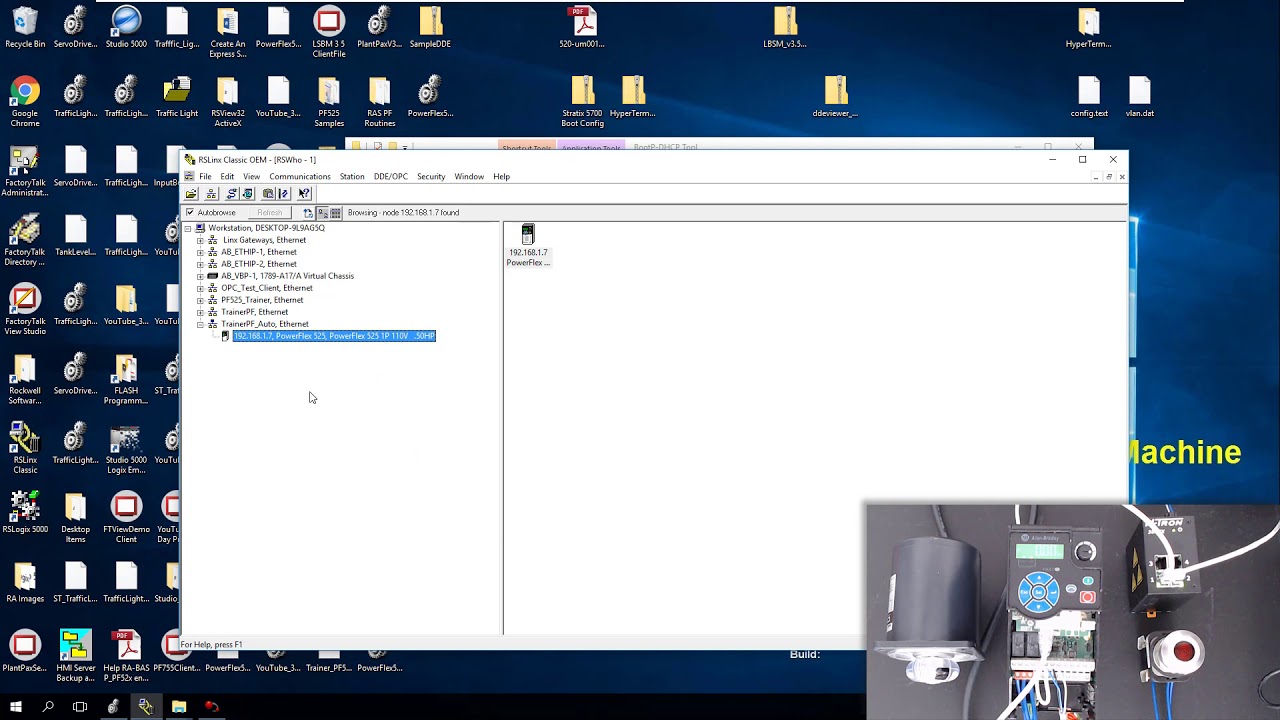 Setting An IP Address On a Powerflex 525 Drive Using BootP Server | Best Practice Method  Windows 10