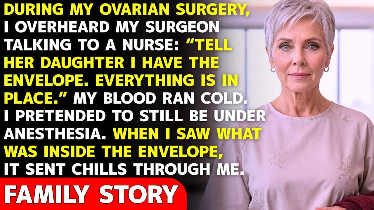 During My Ovarian Surgery, I Overheard My Surgeon: “Tell Her Daughter I Have the Envelope”