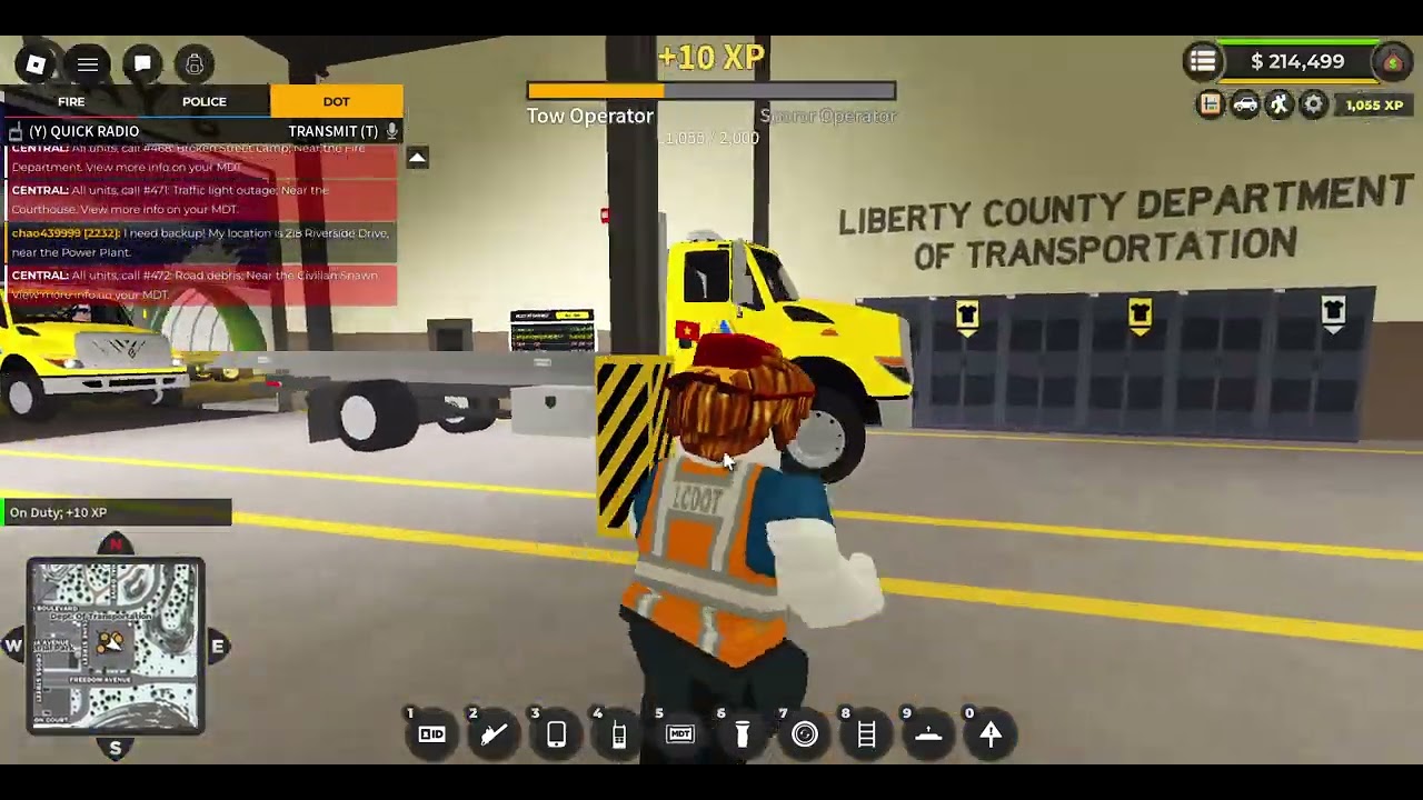 NEW DOT UPDATE IN ERLC ! NEW TRUCK NEW CAR ! NEW STATION