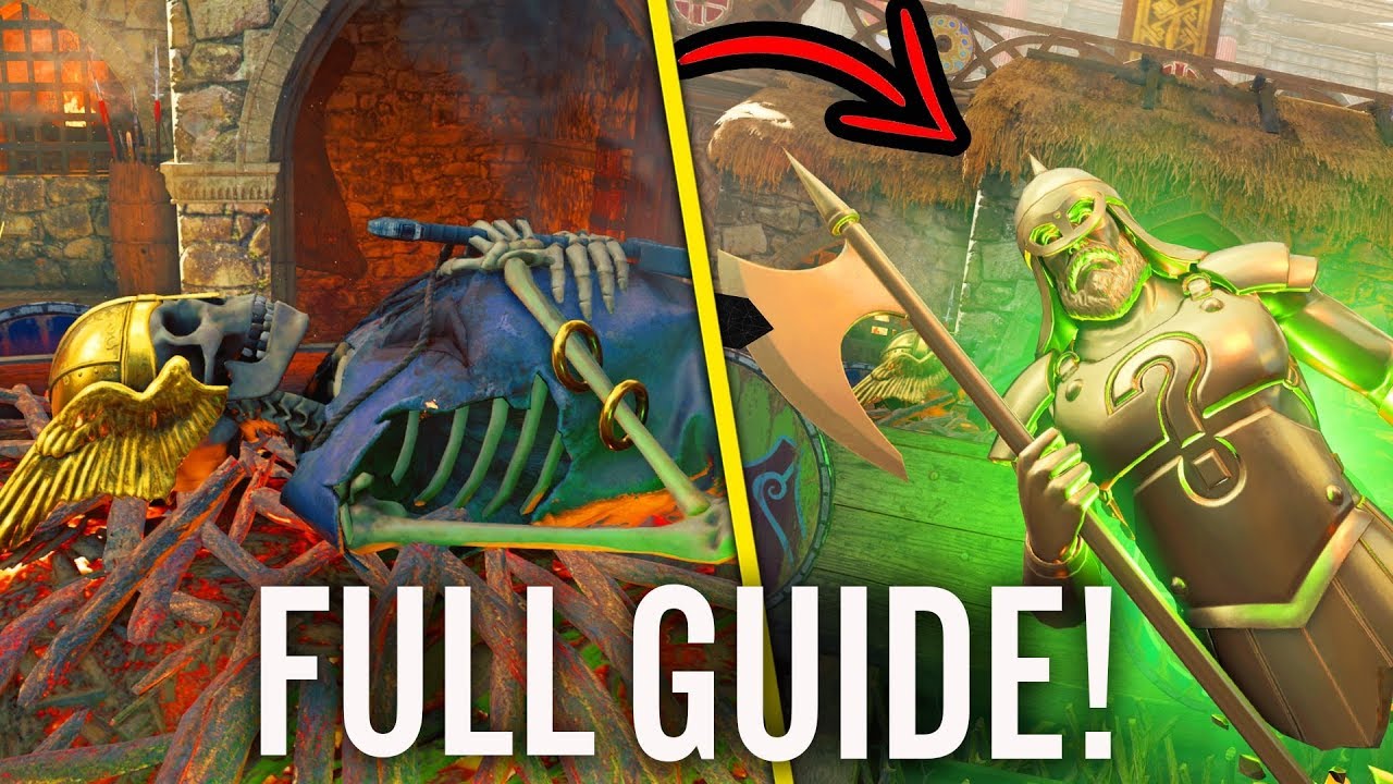 IX VIKING EASTER EGG GUIDE! (Full Black Ops 4 Zombies IX Viking Boat Easter Egg)