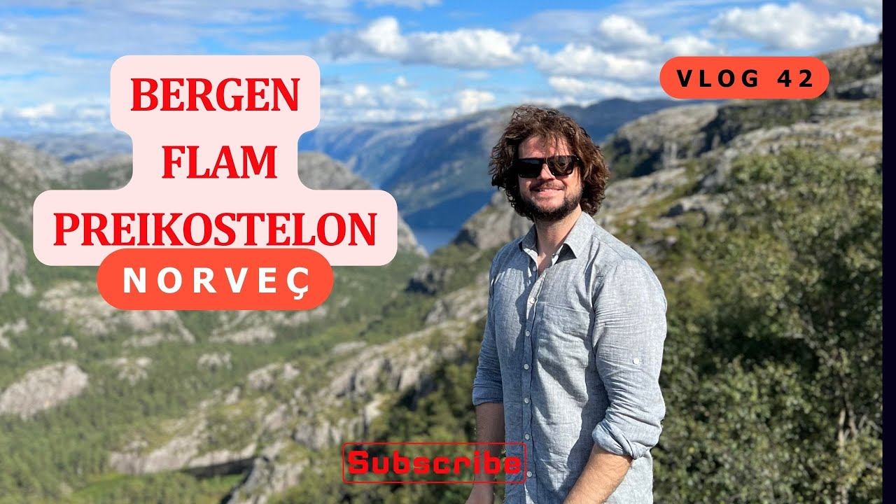 Norveç Zirveleri- Flam - Bergen - Vikingler - Preikestolen