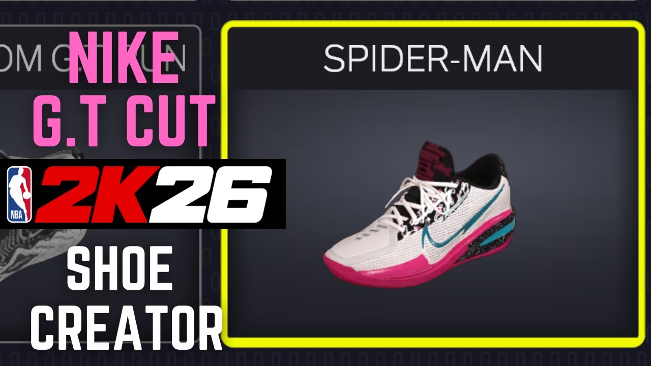 Nike G.T Spider-Man NBA2K26 Shoe Creator