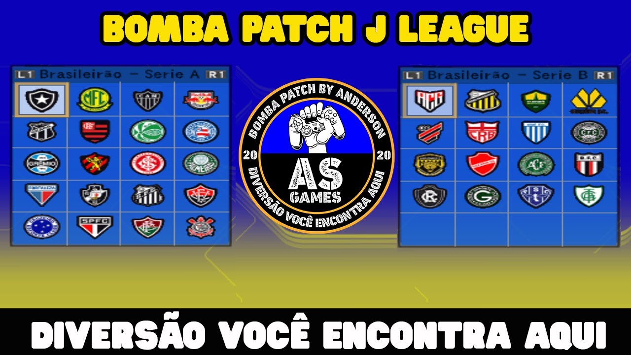 🚨PRÉVIA BOMBA PATCH J LEAGUE BY ANDERSON (LEIAM A DESCRIÇÃO DO VÍDEO)