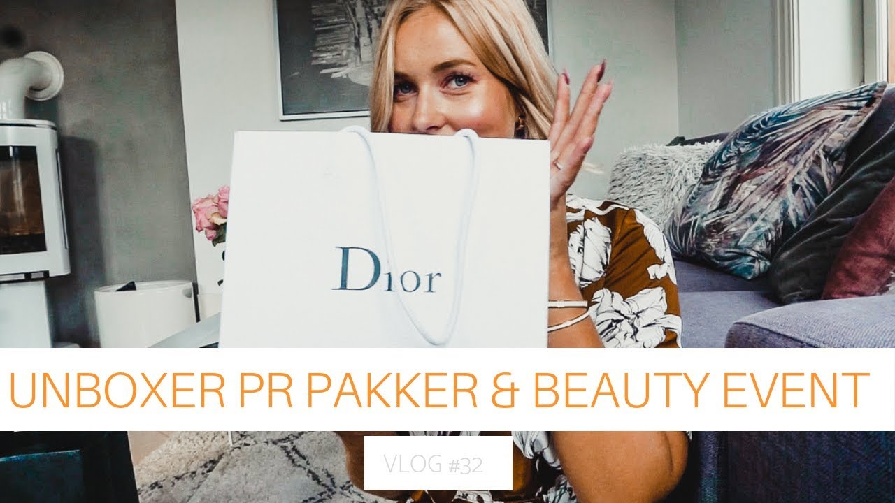 UNBOXING AV PR PAKKER - #VLOG 32 I KAJA-MARIE