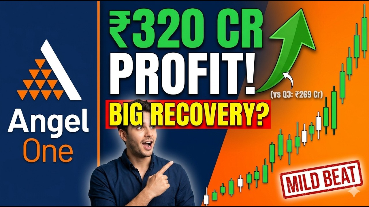 Angel One Q4 Results FY26: ₹320 Crore Profit! Beat or Miss? | Angel One Share Analysis & Next Target