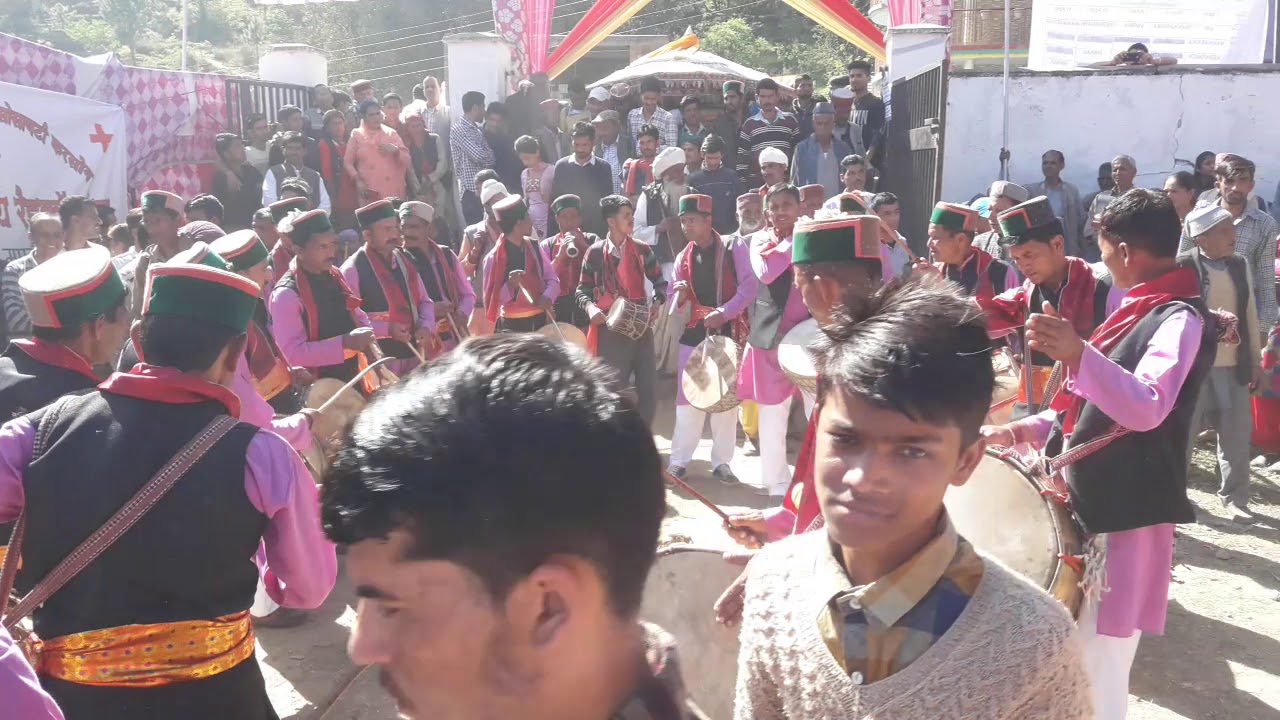 नलवाङ मेला करसोग में  पहली बार शिरकत की गीह नाग सरही जी ने