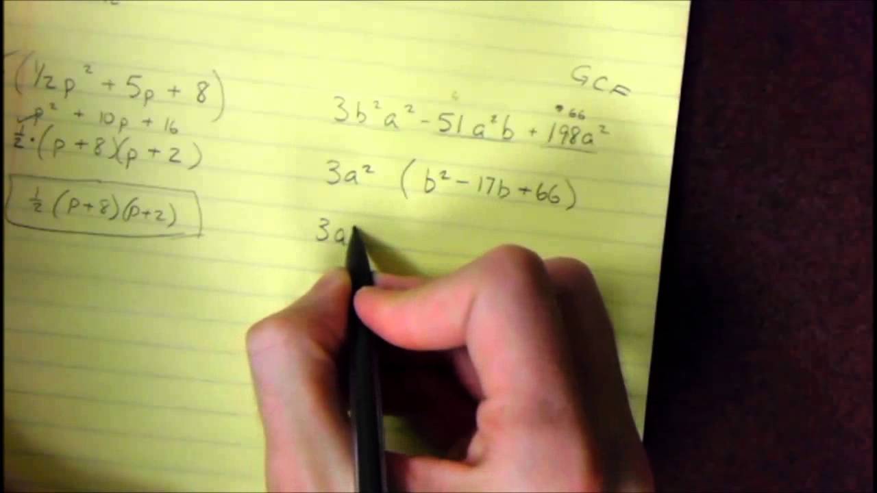 Factoring Trial and Error