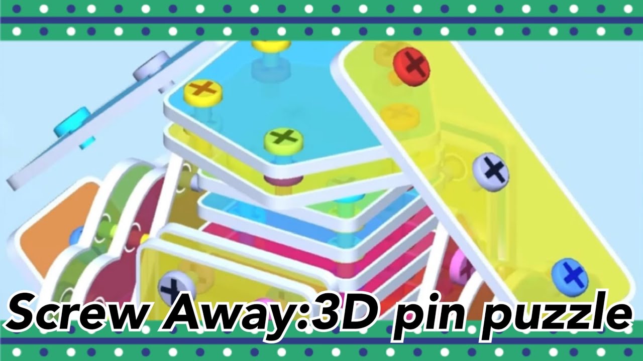Screw Away:3D pin puzzle（レベル27）