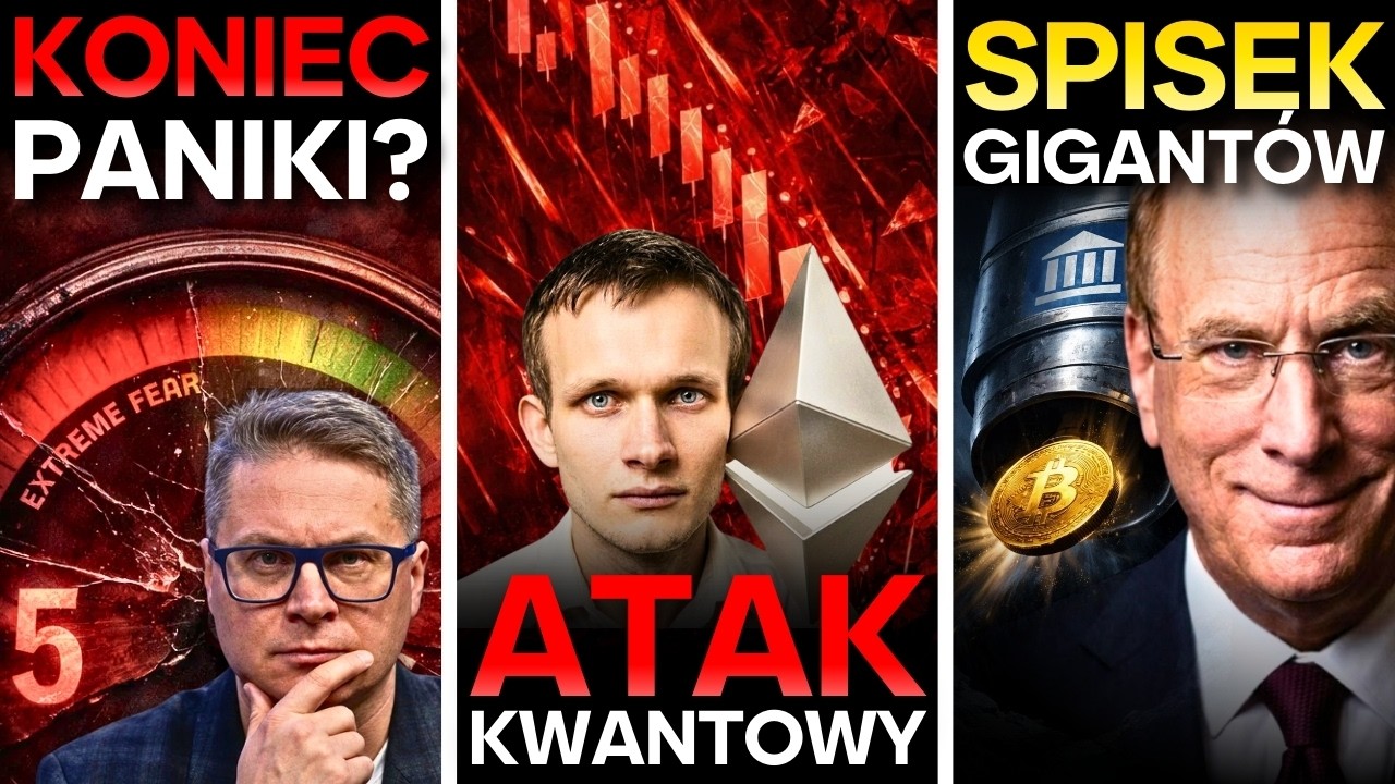 BlackRock celowo WYWOŁAŁ panikę? Tak elity ukradkiem przejmują Bitcoina