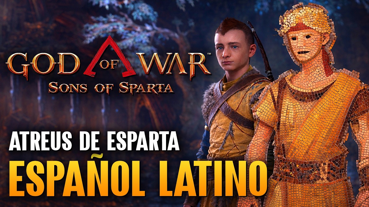 Kratos Conoce A Atreus De Esparta En Espa&ntilde;ol Latino - Todas Las Escenas | God Of War Sons Of Sparta