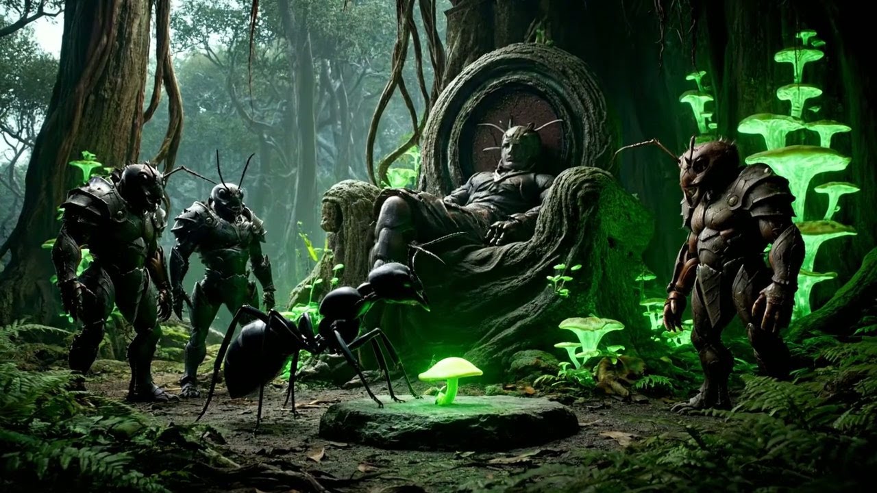 The Queen Is Dying: Three Ant Warriors Begin a Perilous Quest in the Wild!