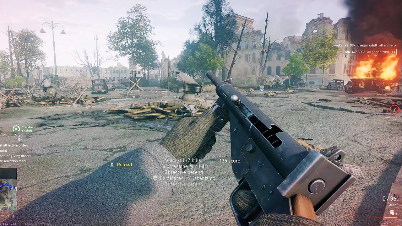 Enlisted Gameplay - Königsplatz - Battle of Berlin  [1440p 60FPS]