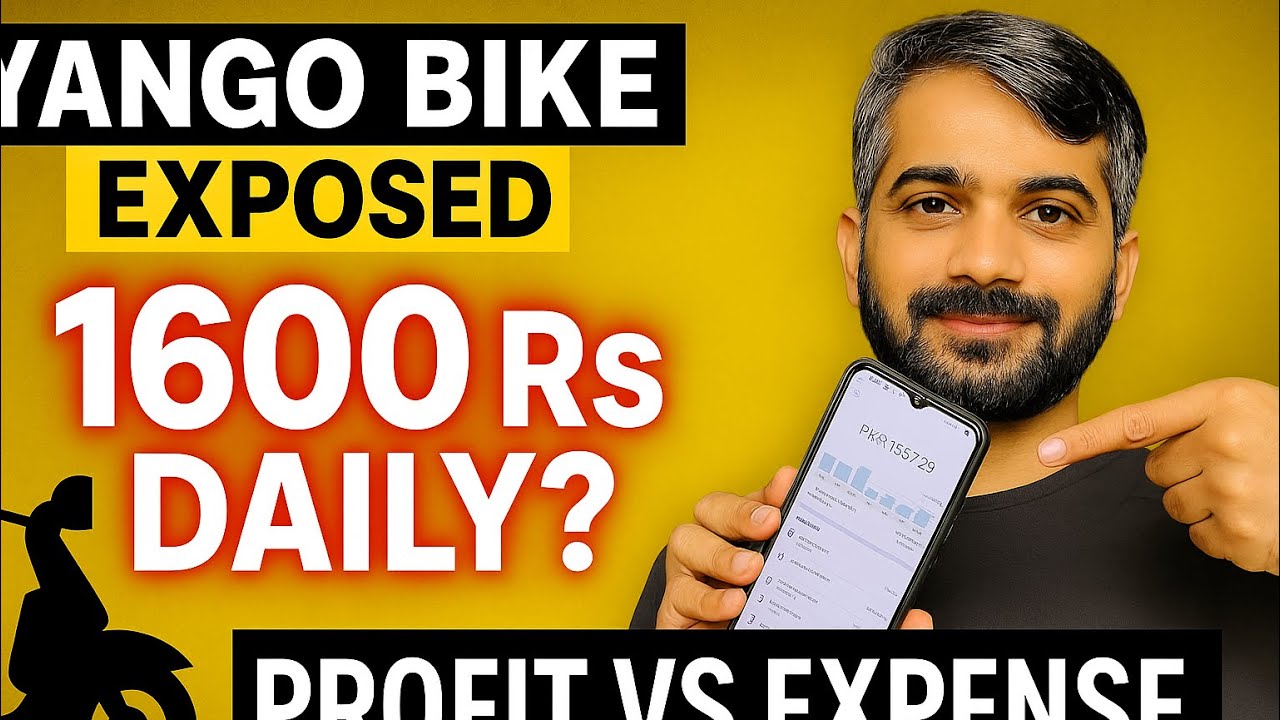 Yango Bike 6 Hour = 1600 Rs? Profit vs Expense EXPOSED!