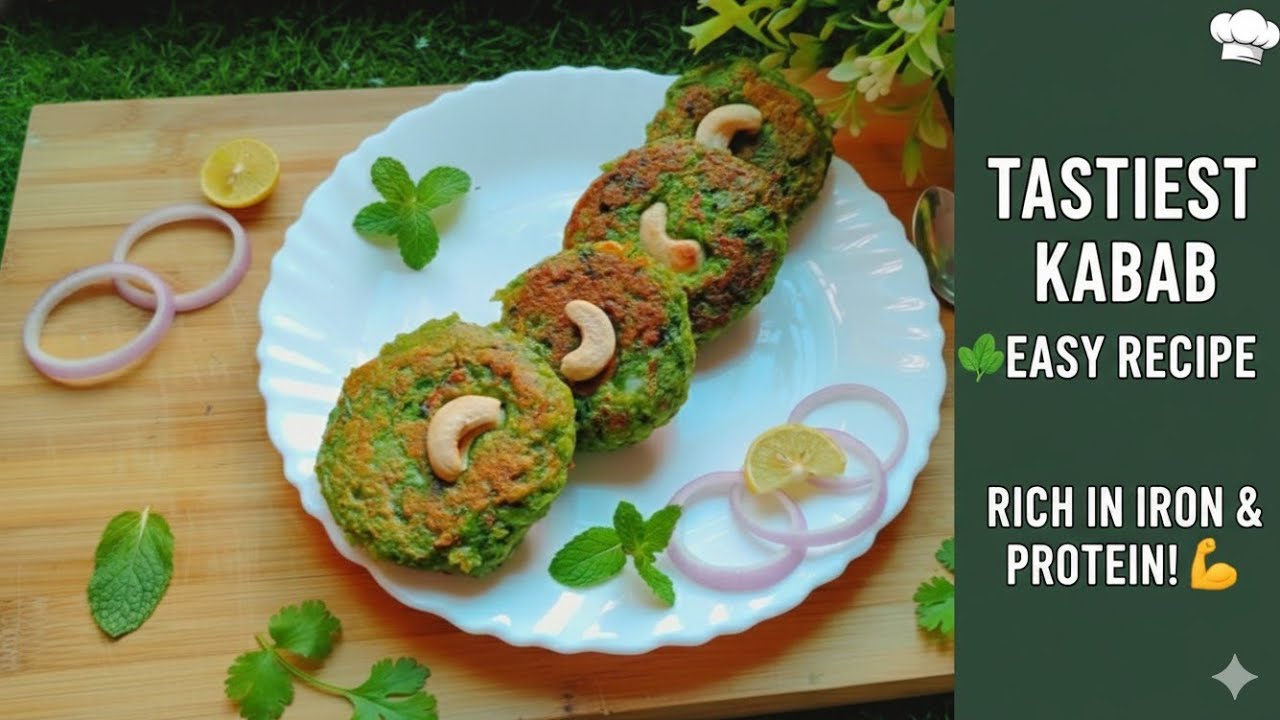 Is Secret Ingredient se banenge perfect Hara Bhara Kabab!🟢✨(No Fail Recipe)
