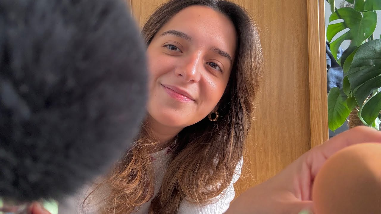 ASMR • Te maquillo para un día de verano✨