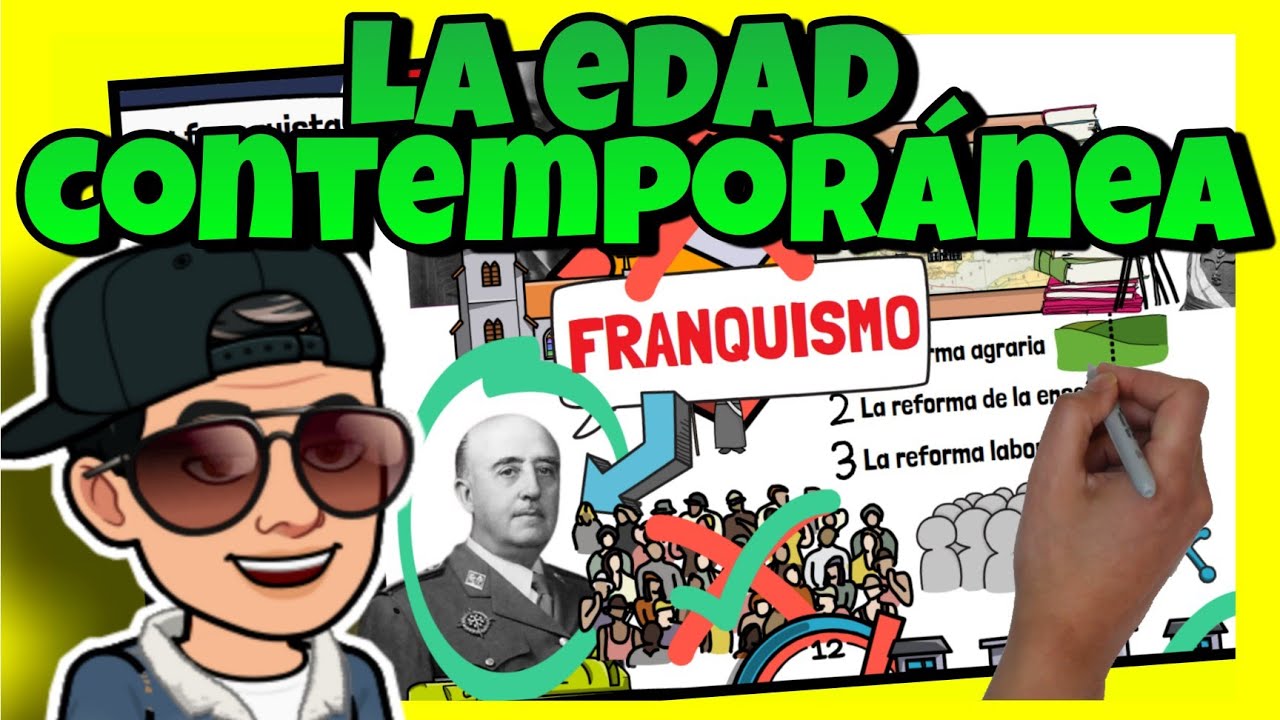 ⚔ La EDAD CONTEMPORÁNEA en ESPAÑA s.XX y XXI ⚔  para NIÑOS de PRIMARIA