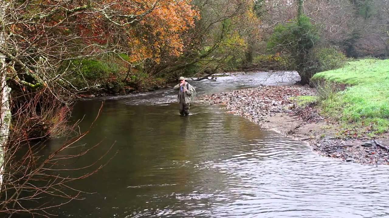 iGhillie 8 - Token Fishery Beat 30, Autumn Grayling fishing at West Larrick, River Inny, Cornwall