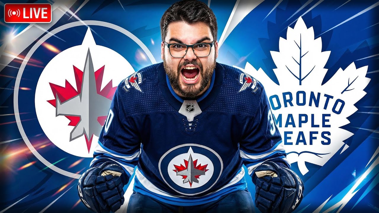 LIVE: Winnipeg Jets vs Toronto Maple Leafs Watch Party & Live Reaction